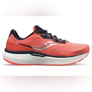 Size 9.5 Saucony Triumph 19 Women's Running Shoes, Sunstone/Night